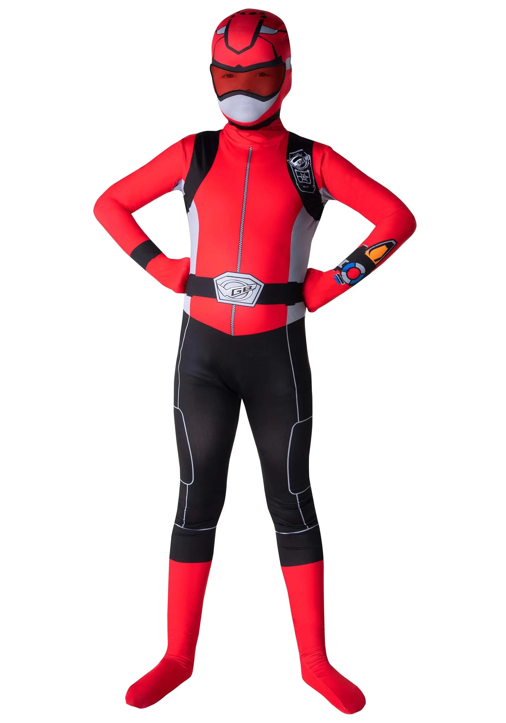 Power Rangers Red Beast Morphers Kids Costume
