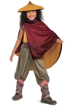 Disney's Raya And The Last Dragon Girls Deluxe Raya Costume