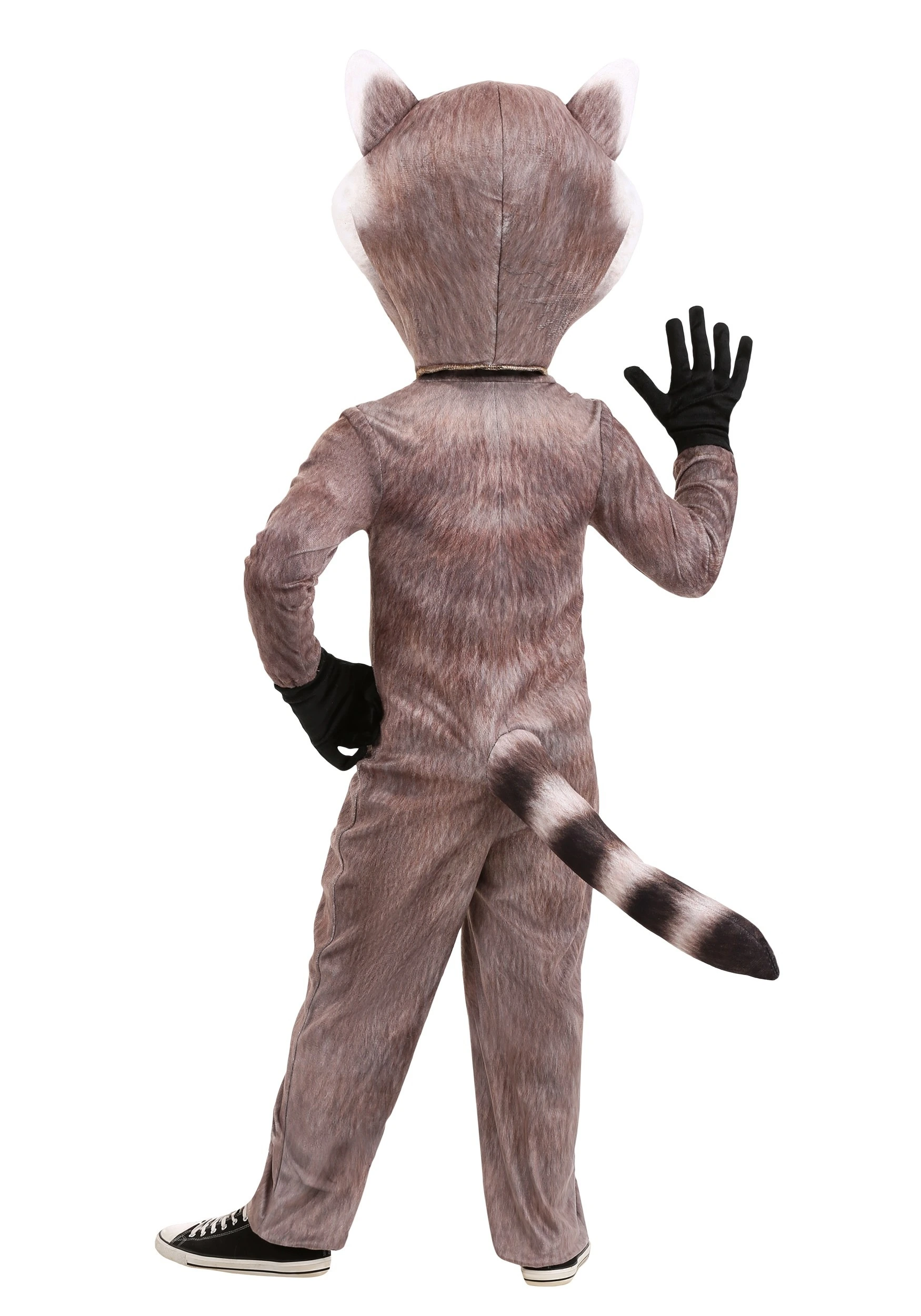 Toddler Realistic Raccoon Costume - Image 2
