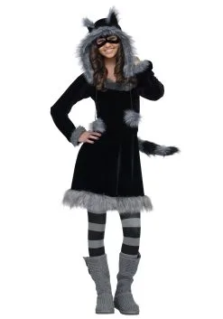 Sweet Raccoon Teen Costume