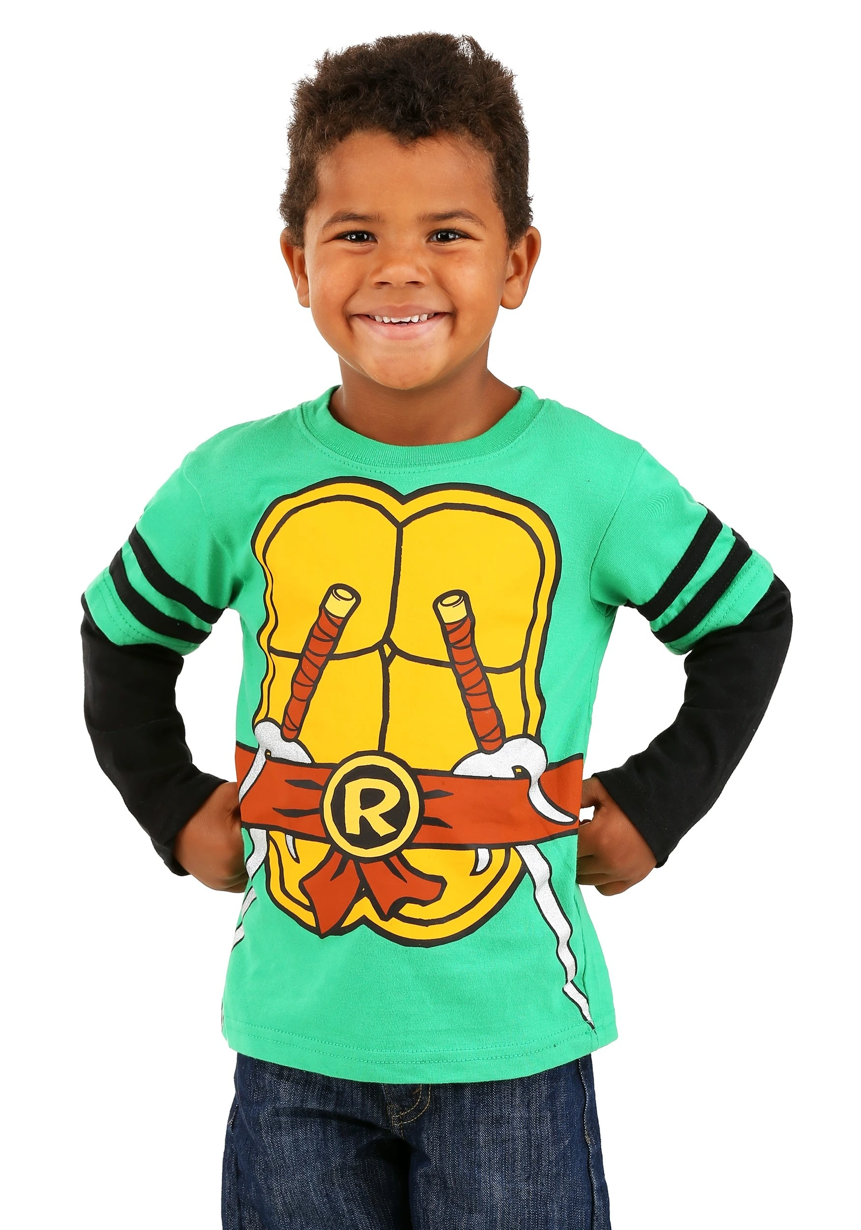 Kids Longsleeve Tee Teenage Mutant Ninja Turtles Costume