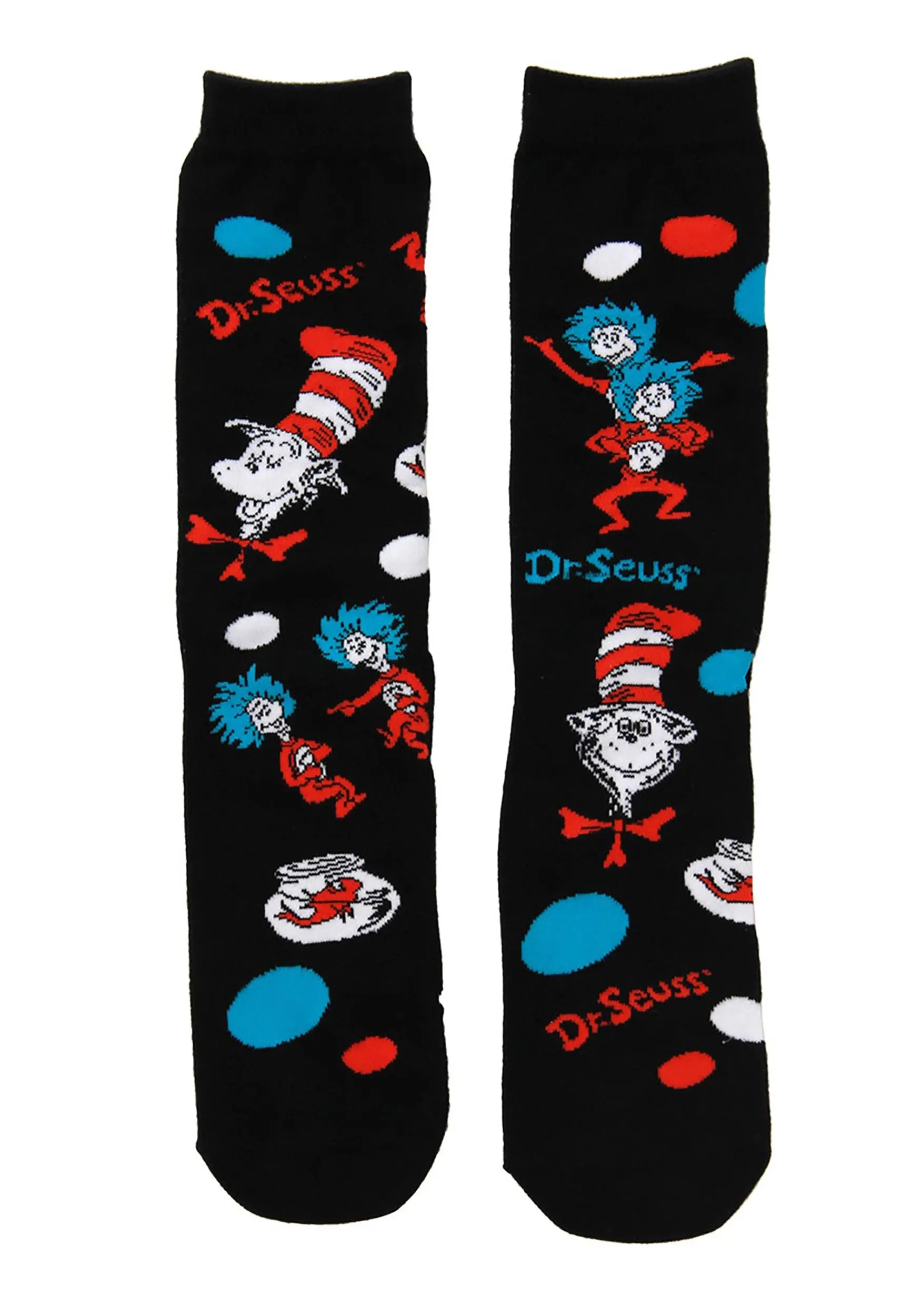 The Cat In The Hat Pattern Socks Adult's - Image 3