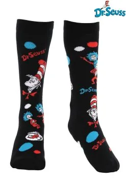The Cat In The Hat Pattern Kid's Socks