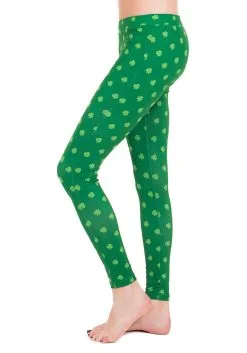 Tipsy Elves Womens Shamrock Leggings