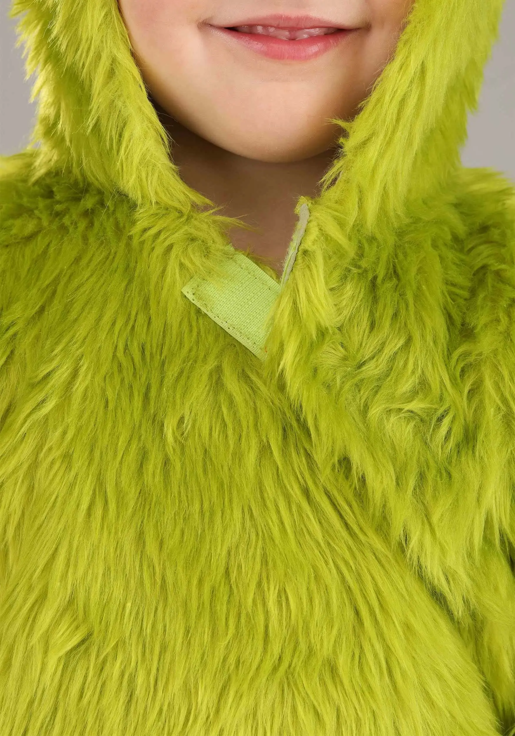 Classic Grinch Jumpsuit Costume For Toddlers - Image 4