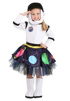 Galactic Astronaut Toddler Costume For Girls