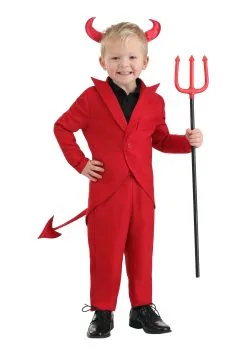 Toddler Devil Suit Red Costume