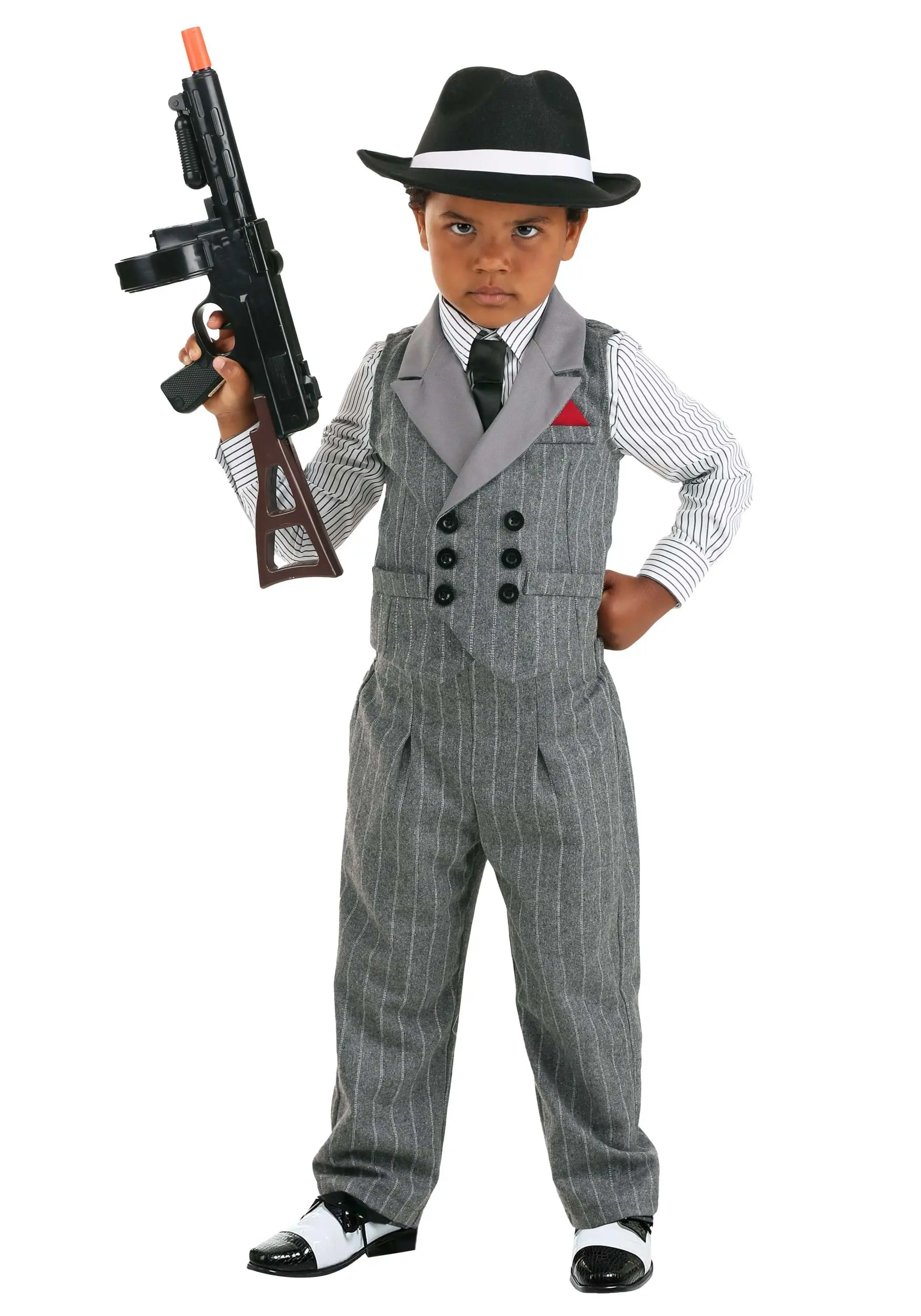Toddler Costume Ruthless Gangster Costume