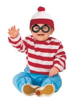Where's Waldo Onesie Costume -Toddler