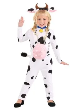 Country Cow Costume For Toddlers