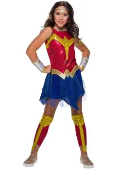 Wonder Woman Deluxe Costume For Girls