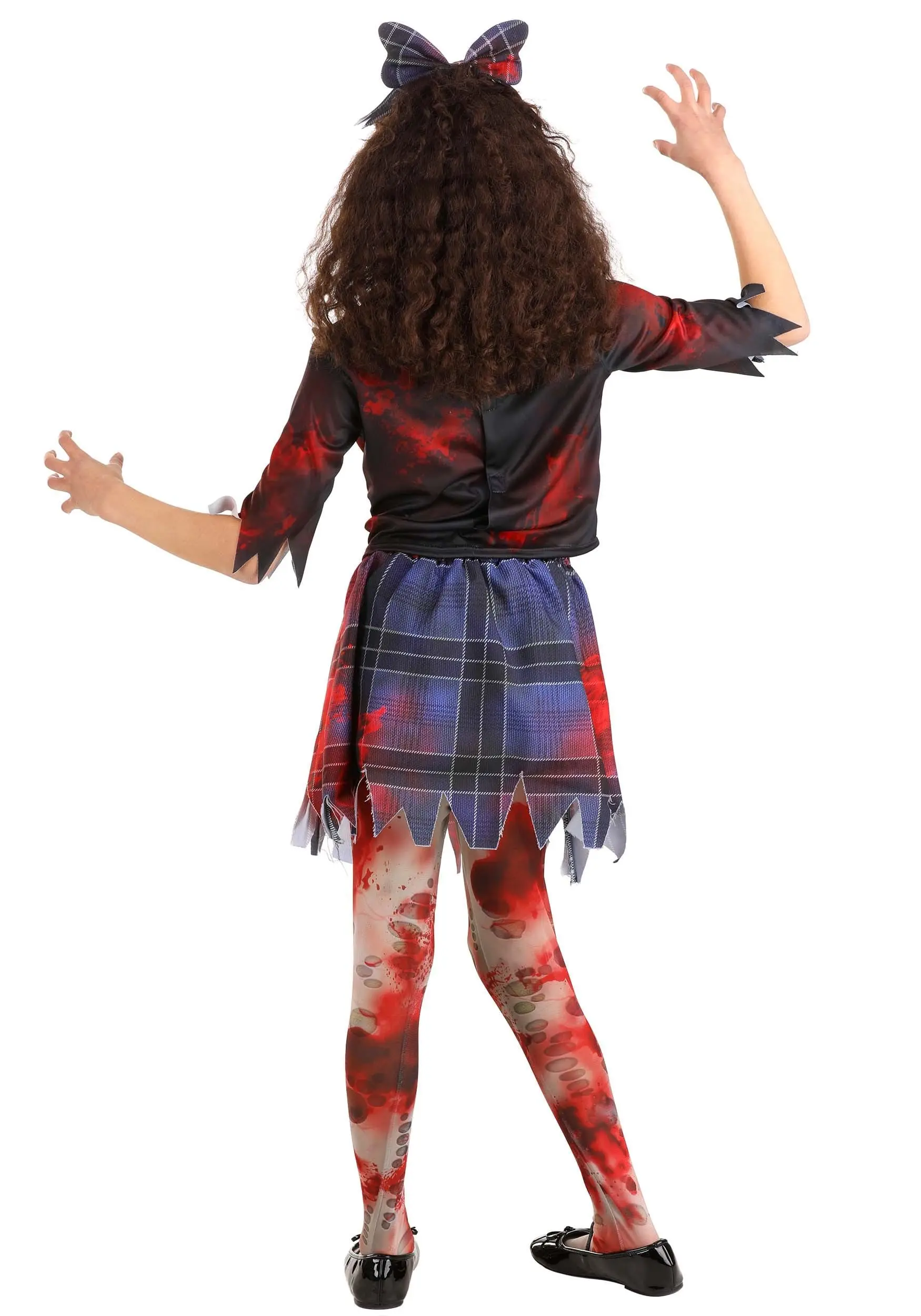 School Girl Zombie Costume - Image 7